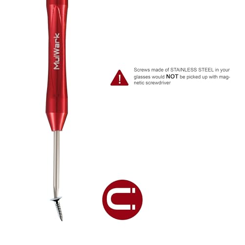 Mini Magnetic Screwdriver Set: 6pc Precision Repair Kit for Eyeglasses, Watches & Electronics