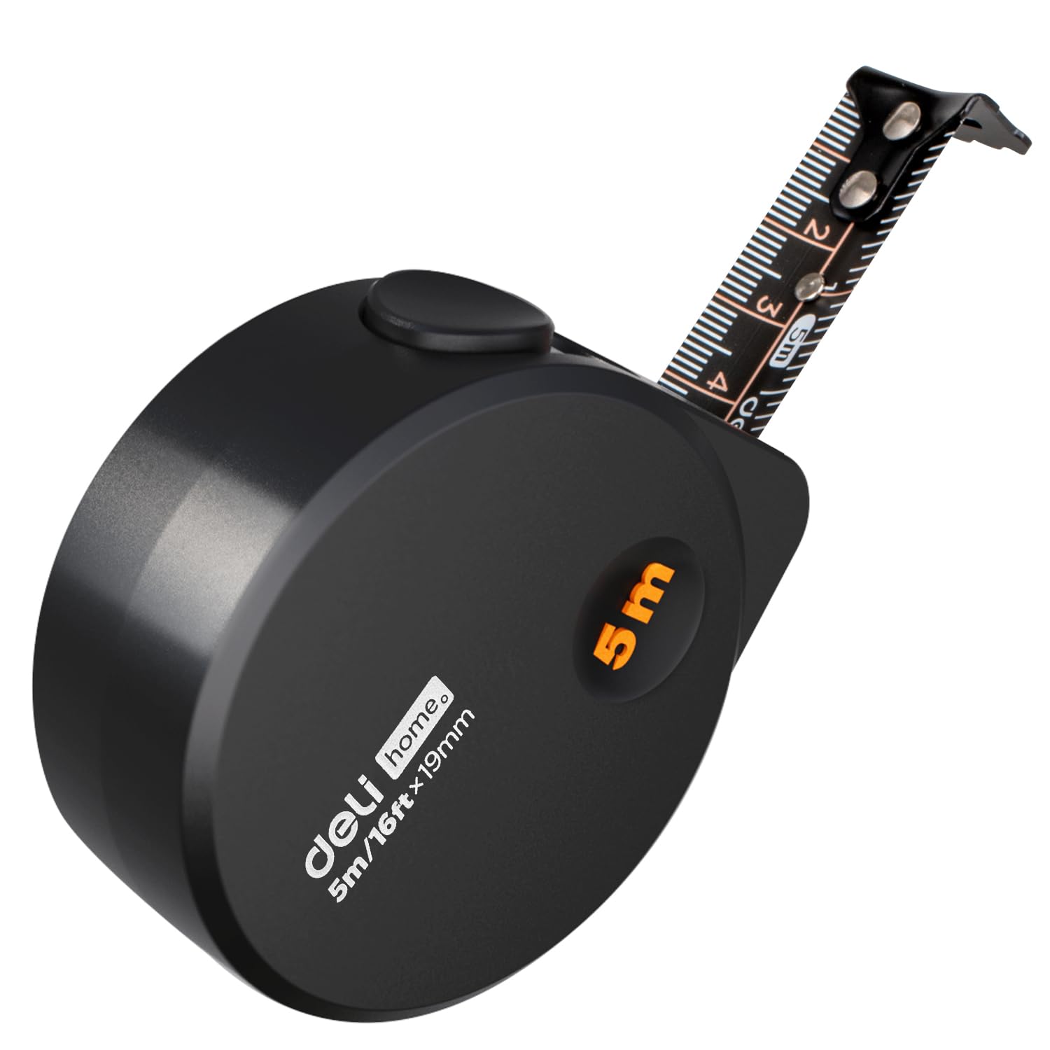 16ft/5m Retractable Tape Measure - Easy Read Design by deli
