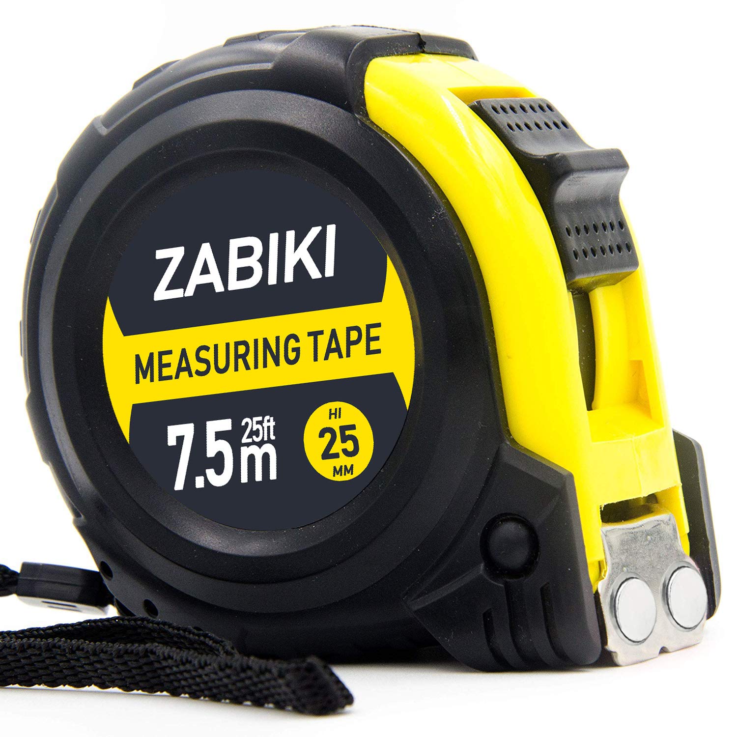 25 Ft Dual Side Measuring Tape: Precise Metric & Inches for Pros