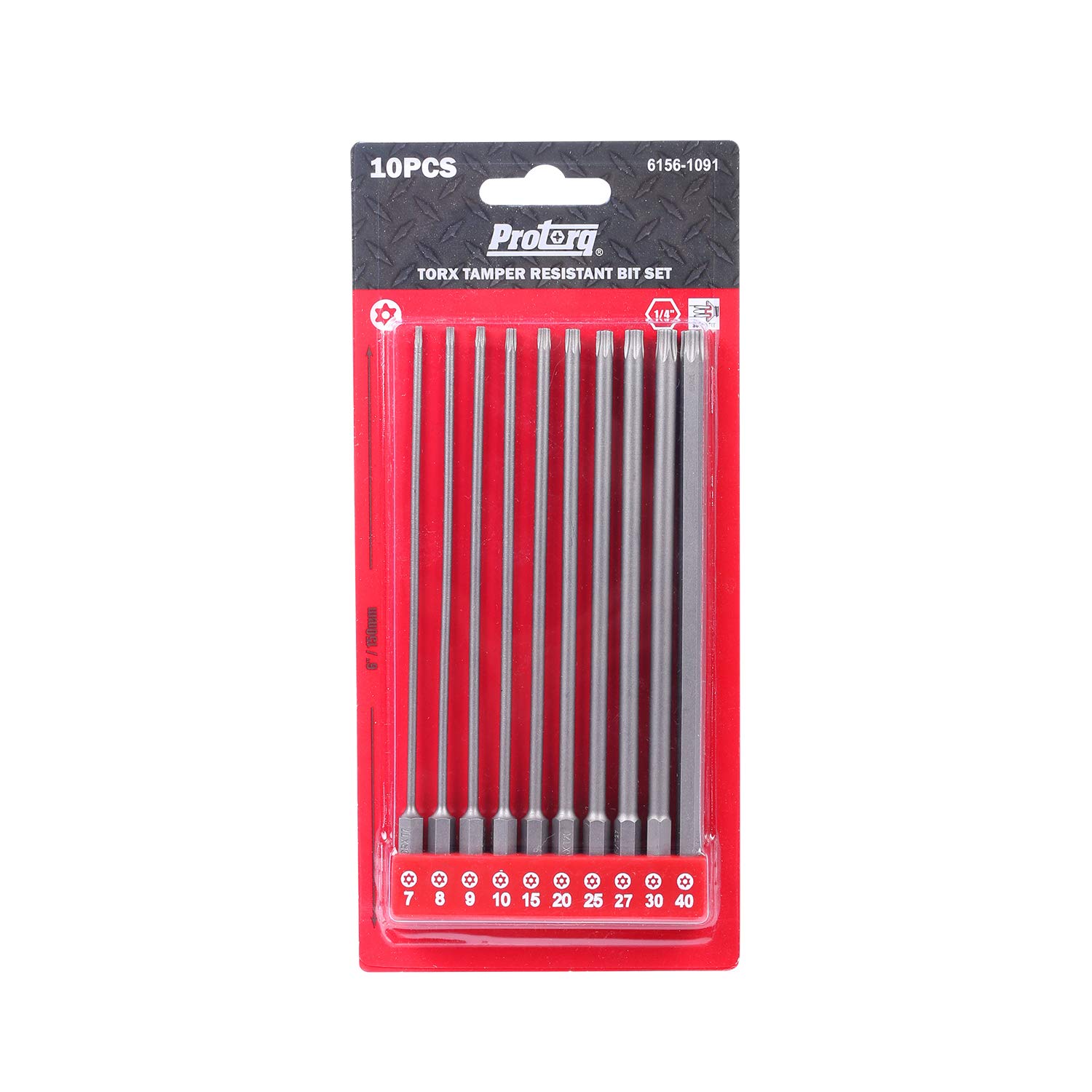 Security and Tamper-Resistant 10-Piece Bit Set