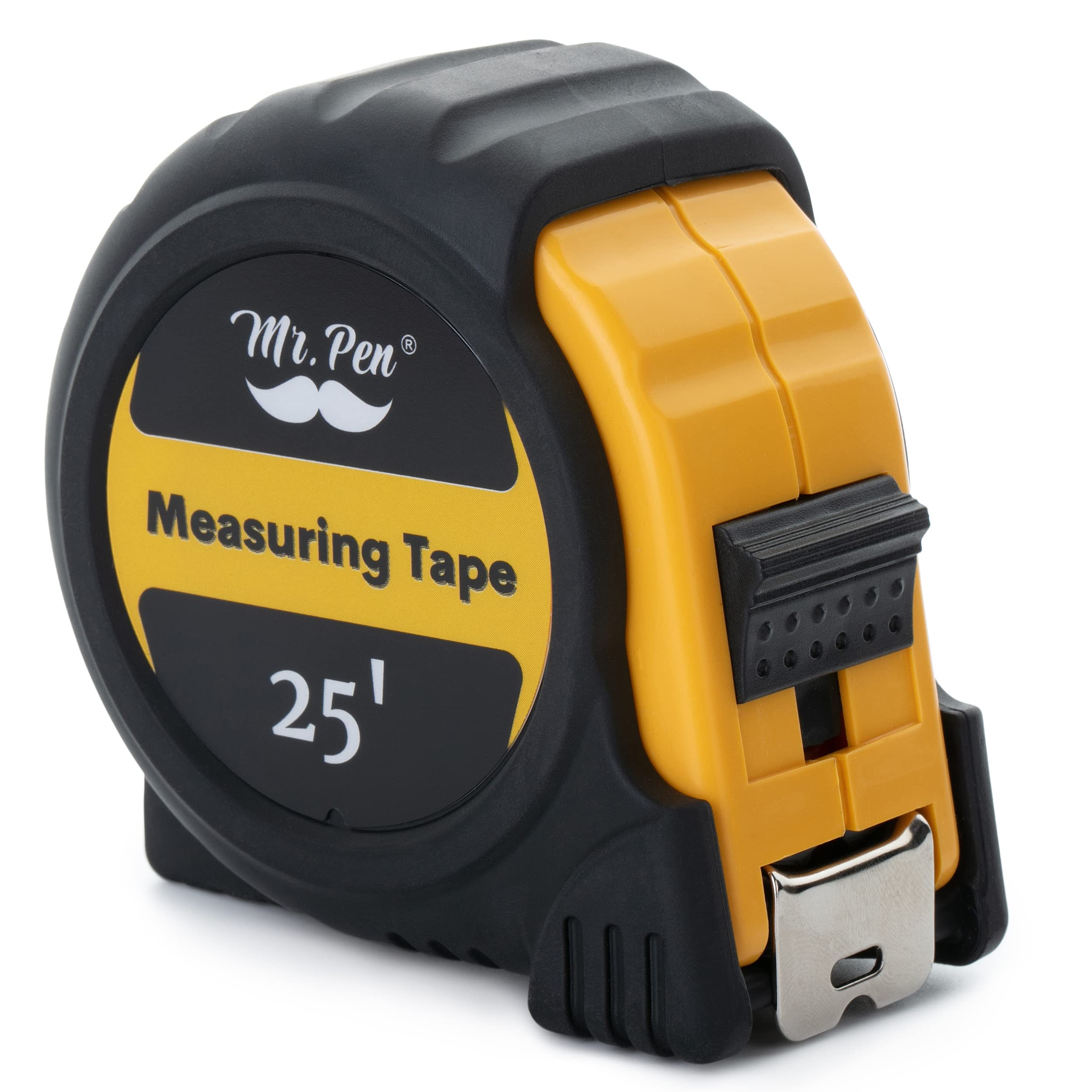 Mr. Pen Easy-to-Read 25ft Steel Tape Measure with Fractions